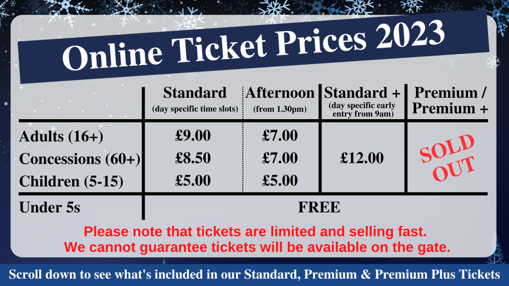 Tickets Knebworth Christmas Fair