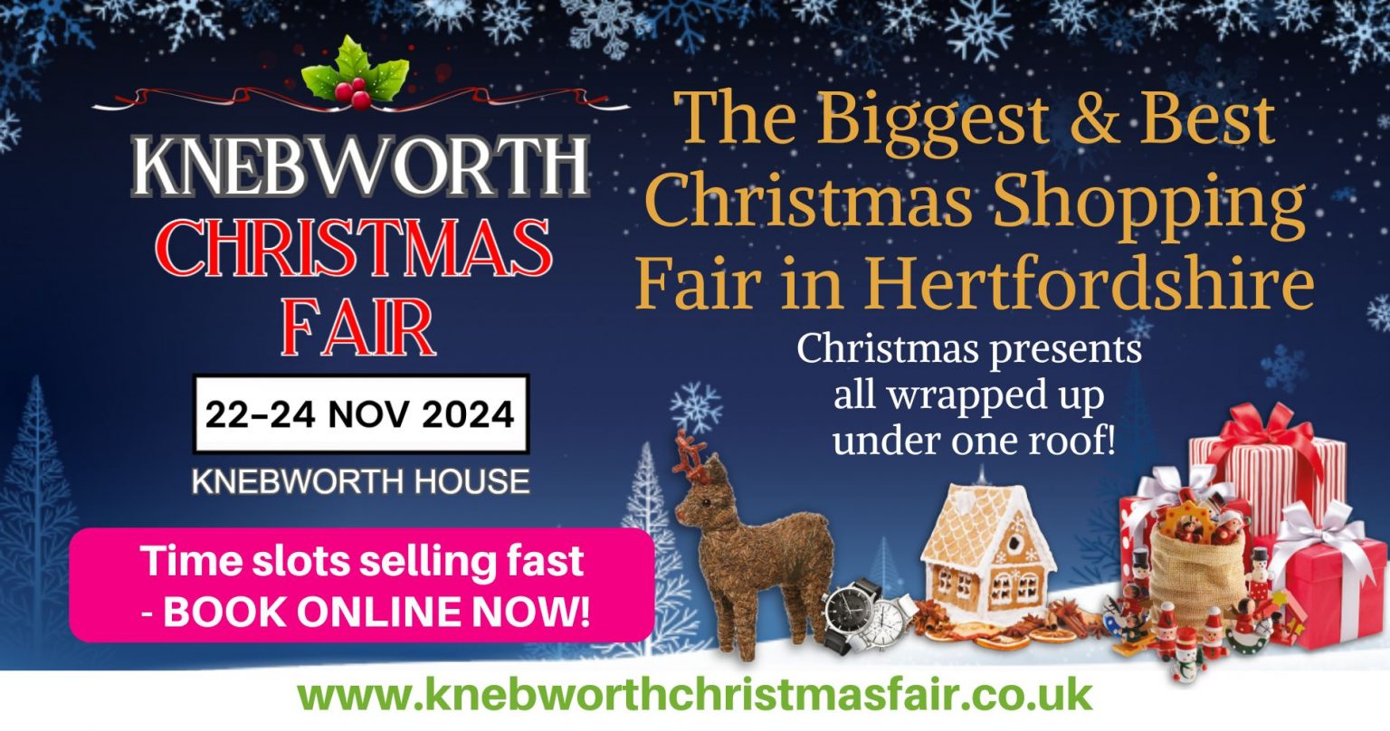 2024 Tickets on sale NOW Knebworth Christmas Fair